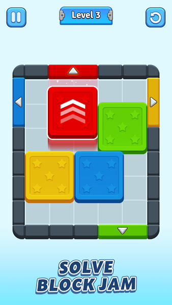 Color Block Out - Gameplay image of android game
