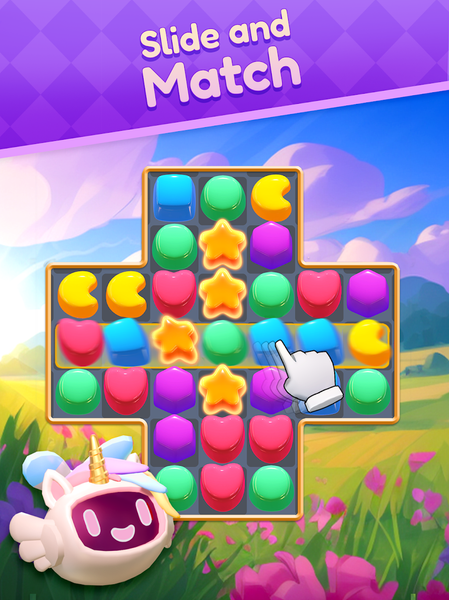 Gummy Slide - Relaxing Puzzle - عکس برنامه موبایلی اندروید