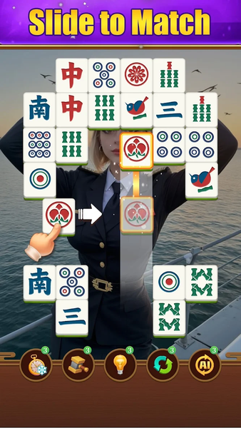 Sliding Mahjong - Match ۲ - عکس بازی موبایلی اندروید