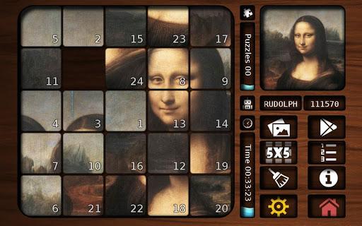 Sliding Puzzle Deluxe - Gameplay image of android game
