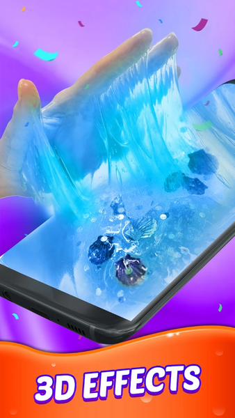 Slime Art simulator: Slime DIY - عکس بازی موبایلی اندروید