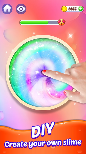 Slime Art simulator: Slime DIY - عکس بازی موبایلی اندروید