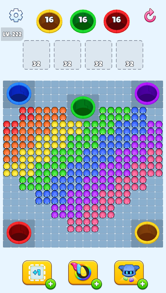 Slime Hole Master - Gameplay image of android game