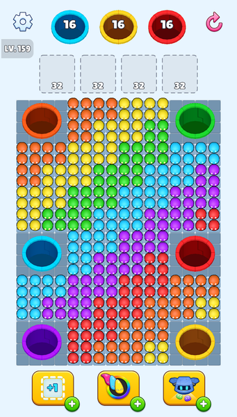 Slime Hole Master - Gameplay image of android game