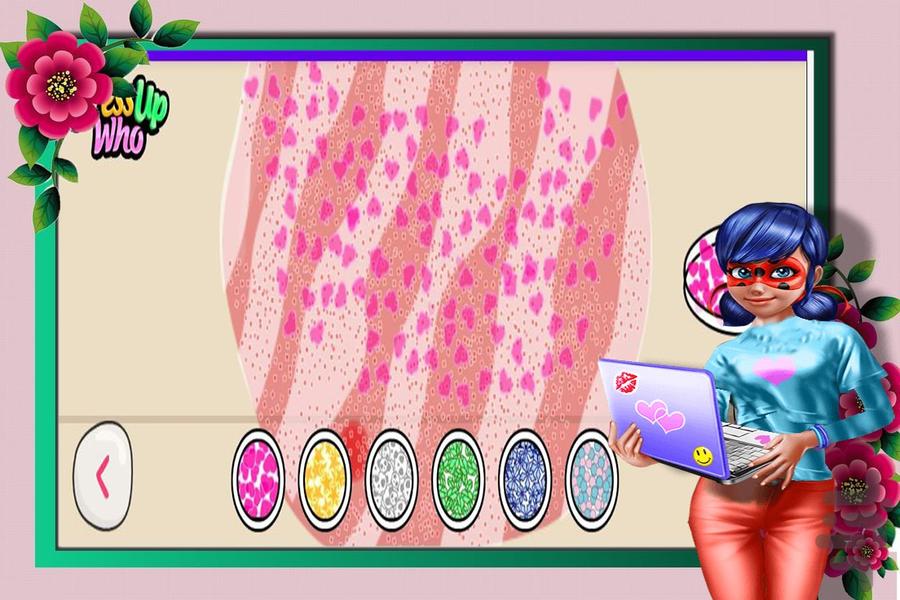 بازی اسلایم دخترانه - Gameplay image of android game