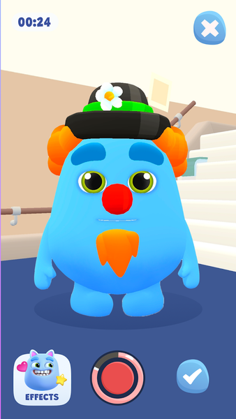 Talk to me Slimy: Talking Pet - عکس برنامه موبایلی اندروید