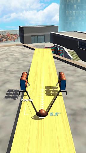Slingshot Basketball! - Gameplay image of android game