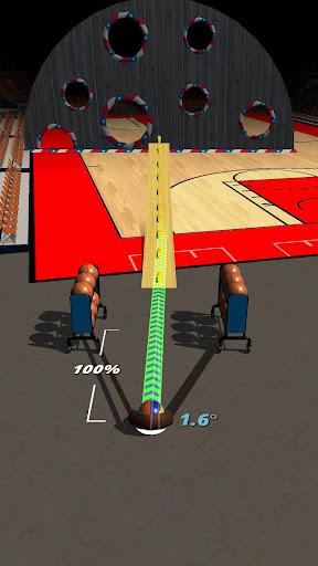 Slingshot Basketball! - Gameplay image of android game