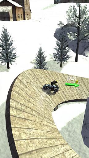 Slingshot Stunt Biker - Gameplay image of android game