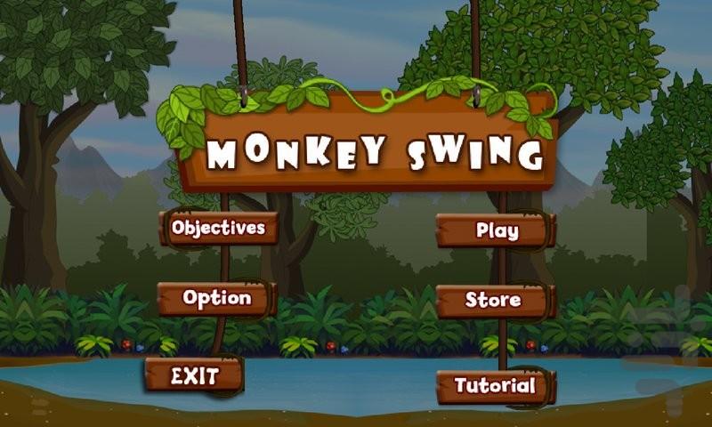 Monkey Swing - عکس بازی موبایلی اندروید