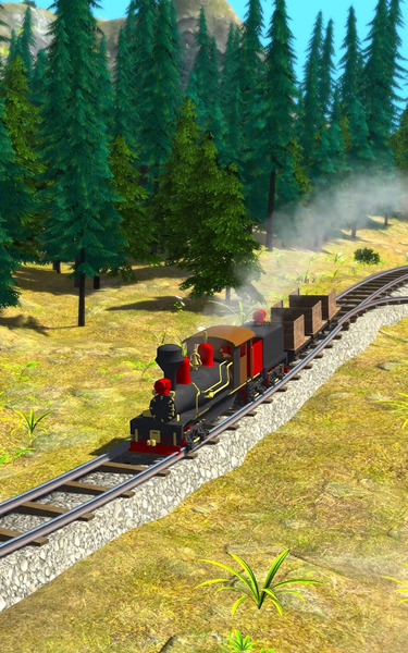 Slingshot Train - Gameplay image of android game