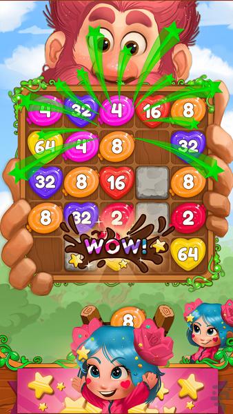 Slingshot Numbers Merge - عکس بازی موبایلی اندروید