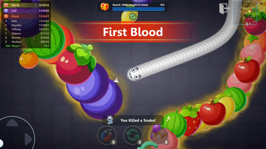 Snake War-Hungry Worm.io Game Game for Android - Download