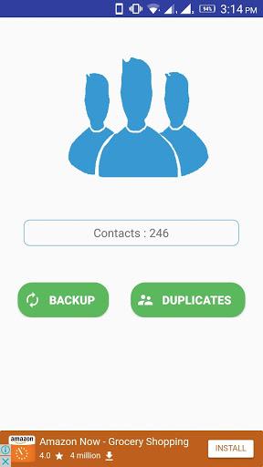 My Contacts Backup - عکس برنامه موبایلی اندروید