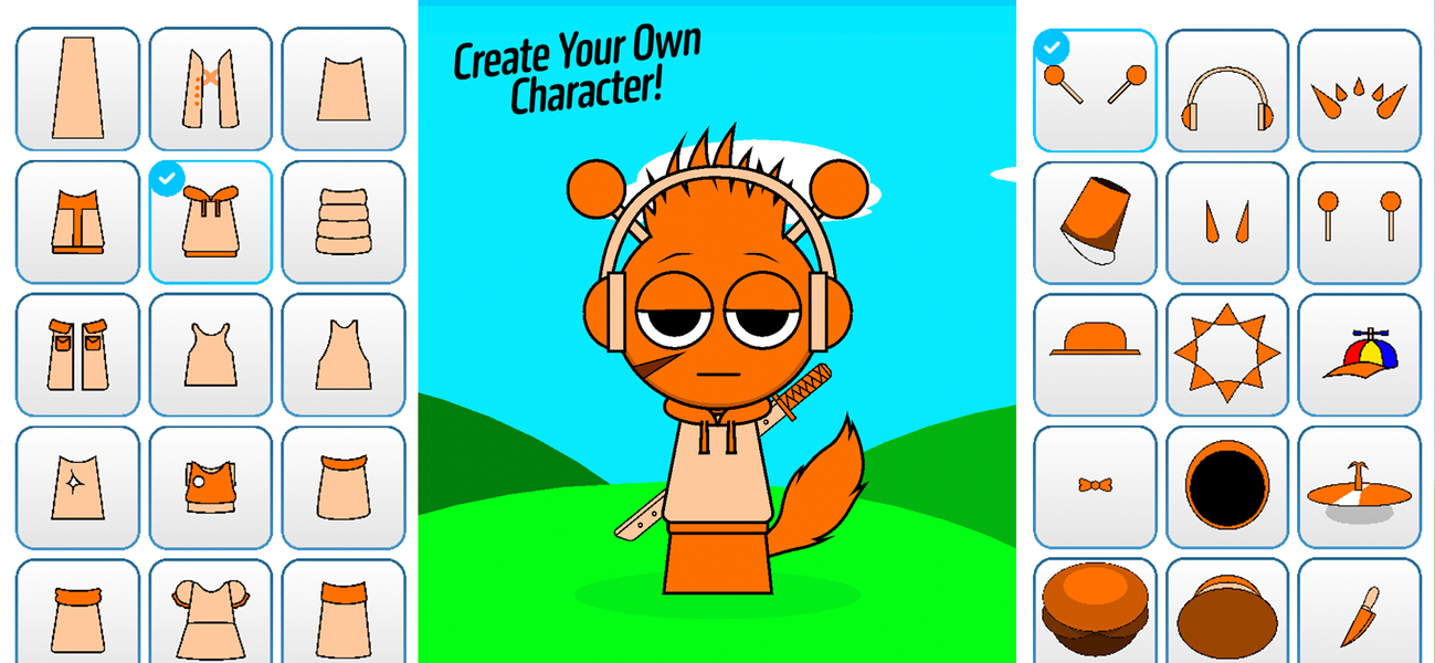 SP OC Creator Game - Gameplay image of android game