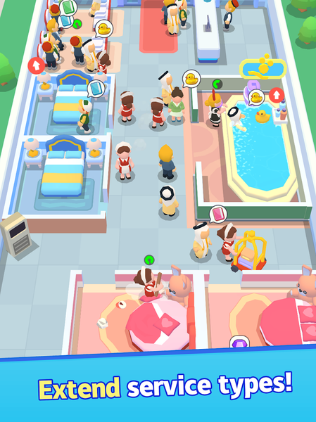 My Mini Hotel: Idle Game - عکس برنامه موبایلی اندروید