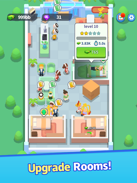 My Mini Hotel: Idle Game - عکس برنامه موبایلی اندروید