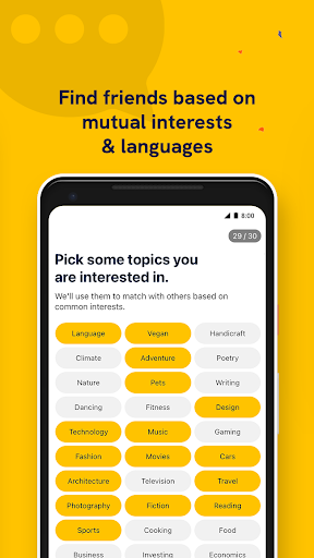 Slowly: Make Global Friends - Image screenshot of android app