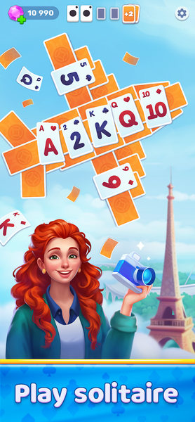 Solitaire World: Journey Card - Gameplay image of android game