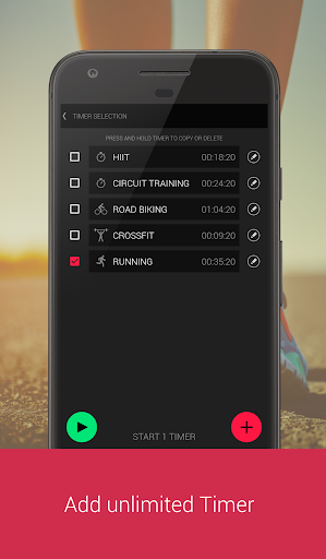 Tabata Interval HIIT Timer - عکس برنامه موبایلی اندروید