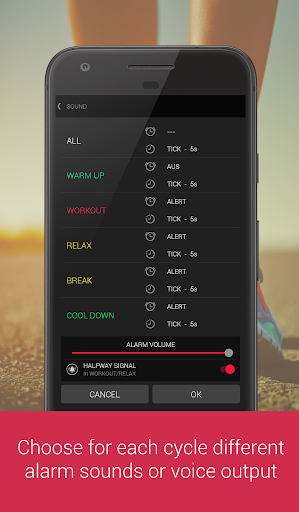 Tabata Interval HIIT Timer - عکس برنامه موبایلی اندروید
