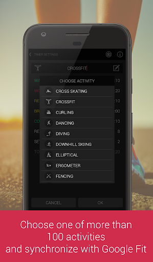Tabata Interval HIIT Timer - عکس برنامه موبایلی اندروید
