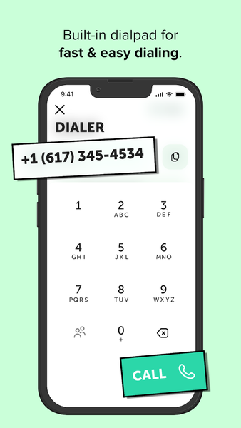 SLYFONE Virtual Mobile Number - Image screenshot of android app