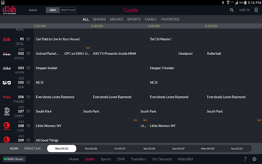 DISH Anywhere - عکس برنامه موبایلی اندروید