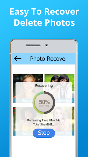 Recover Deleted Photos 2021 – Photo Recovery App - Image screenshot of android app