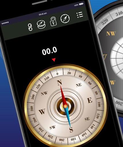 Digital Smart Compass 360 Pro - Image screenshot of android app