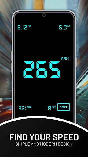 GPS Speedometer with Speed Odometer - عکس برنامه موبایلی اندروید