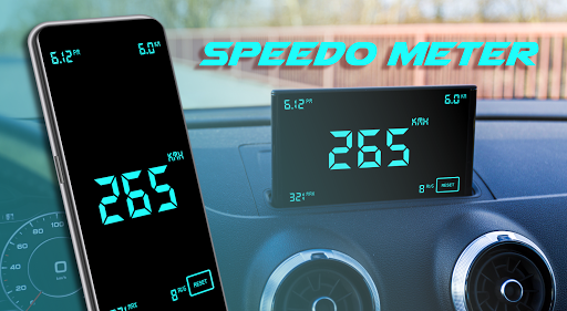 GPS Speedometer with Speed Odometer - عکس برنامه موبایلی اندروید
