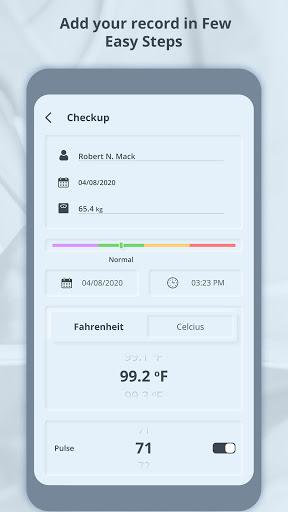 Fever Tracker : Record Daily Body Temperature - عکس برنامه موبایلی اندروید