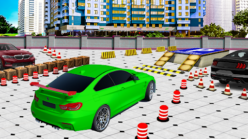 Classic Car Driving School 3D - Gameplay image of android game