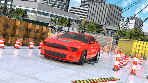Classic Car Driving School 3D - Gameplay image of android game
