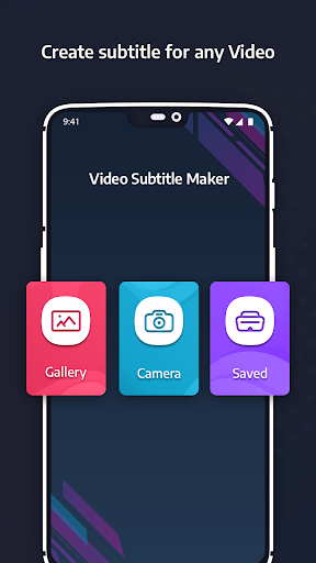 Video Subtitle Maker - عکس برنامه موبایلی اندروید