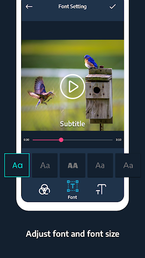 Video Subtitle Maker - عکس برنامه موبایلی اندروید