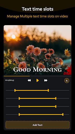 Text On Video - Image screenshot of android app