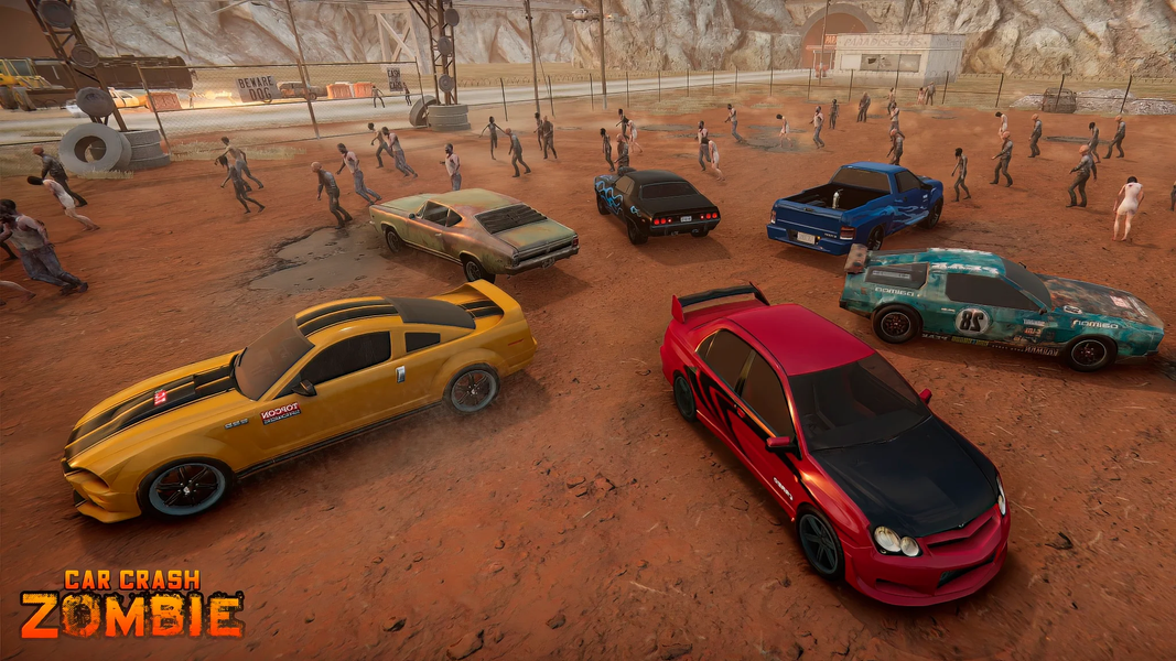 Zombie Car Crash : Drift Zone - عکس بازی موبایلی اندروید