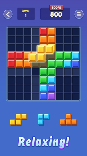 Block Master:Block Puzzle Game - Gameplay image of android game