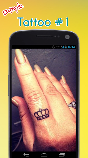 Small Tattoo Ideas - Image screenshot of android app
