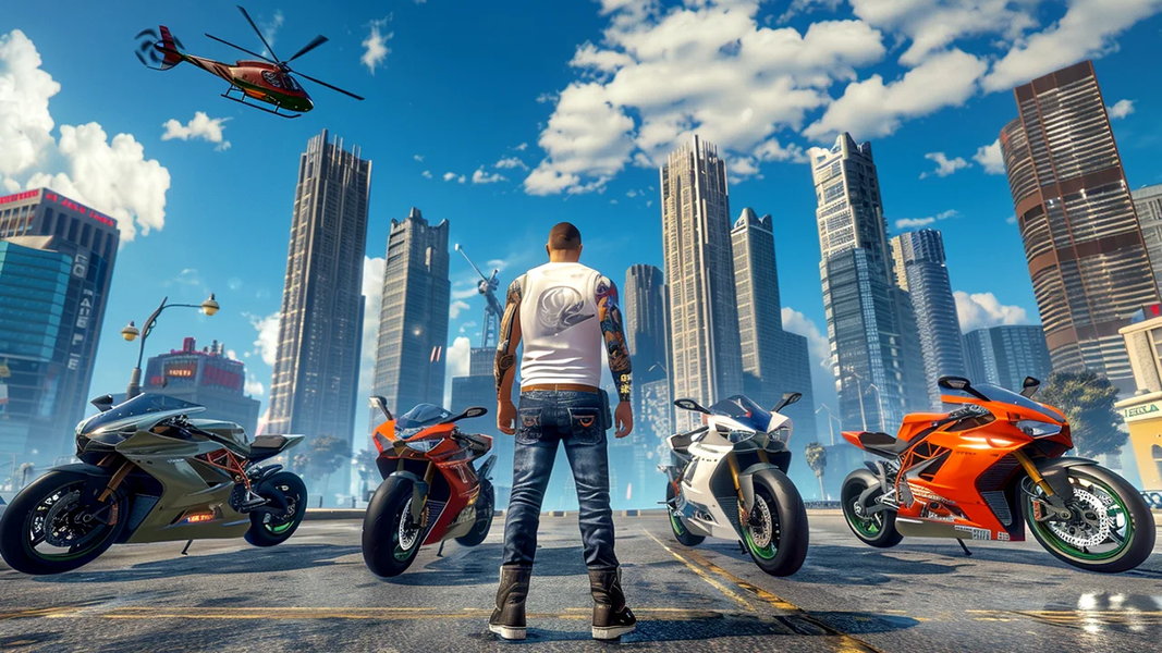Motor Driving Simulator - عکس بازی موبایلی اندروید
