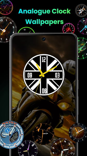 Smart Clock Live Wallpaper - Image screenshot of android app