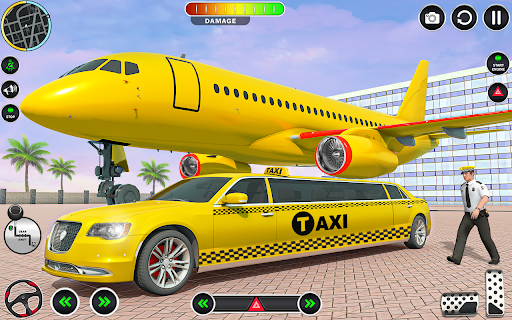 Cab Simulator Passenger Game - Gameplay image of android game