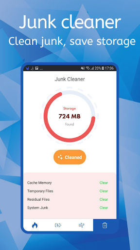 Clean Manager - Booster & Cache Cleaner - عکس برنامه موبایلی اندروید