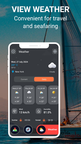 Compass۳۶۰: Smart Compass tool - عکس برنامه موبایلی اندروید