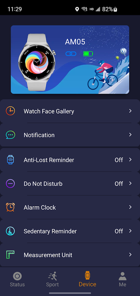 Haylou Watch - Image screenshot of android app