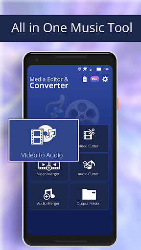 Video Editor free: MP3 Converter & Video Converter - عکس برنامه موبایلی اندروید