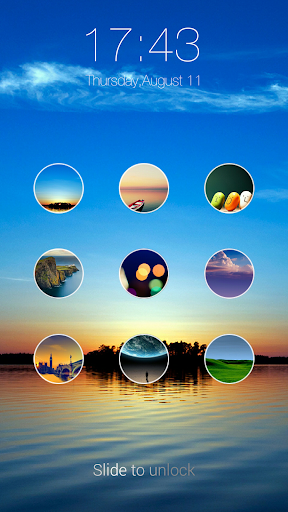 Photo Pattern Lock Screen - Image screenshot of android app