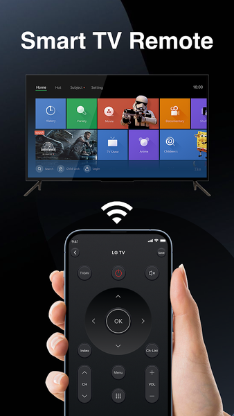 Smart Remote Control For TV - Image screenshot of android app